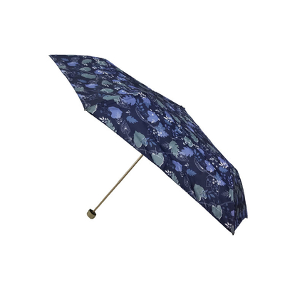 Parapluie pliant en polyester Super Mini 190T à impression numérique coupe-vent