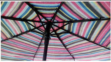 Rayure faite sur commande Printting de mini d'arc-en-ciel parapluie automatique promotionnel de voyage